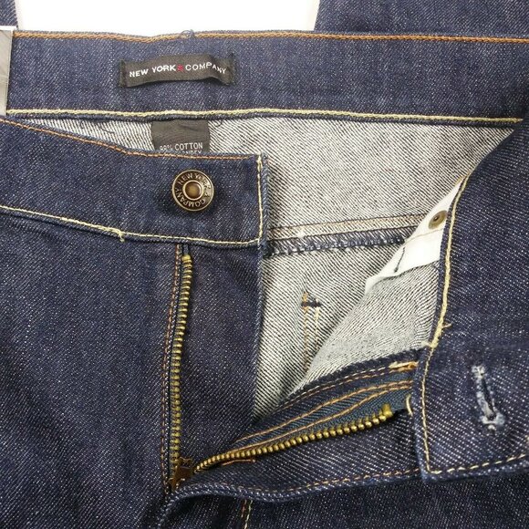 New York And Company Light Blue Ankle Jeans Size 14 (35x34) NWT Free Shipping!!! - Picture 8 of 9